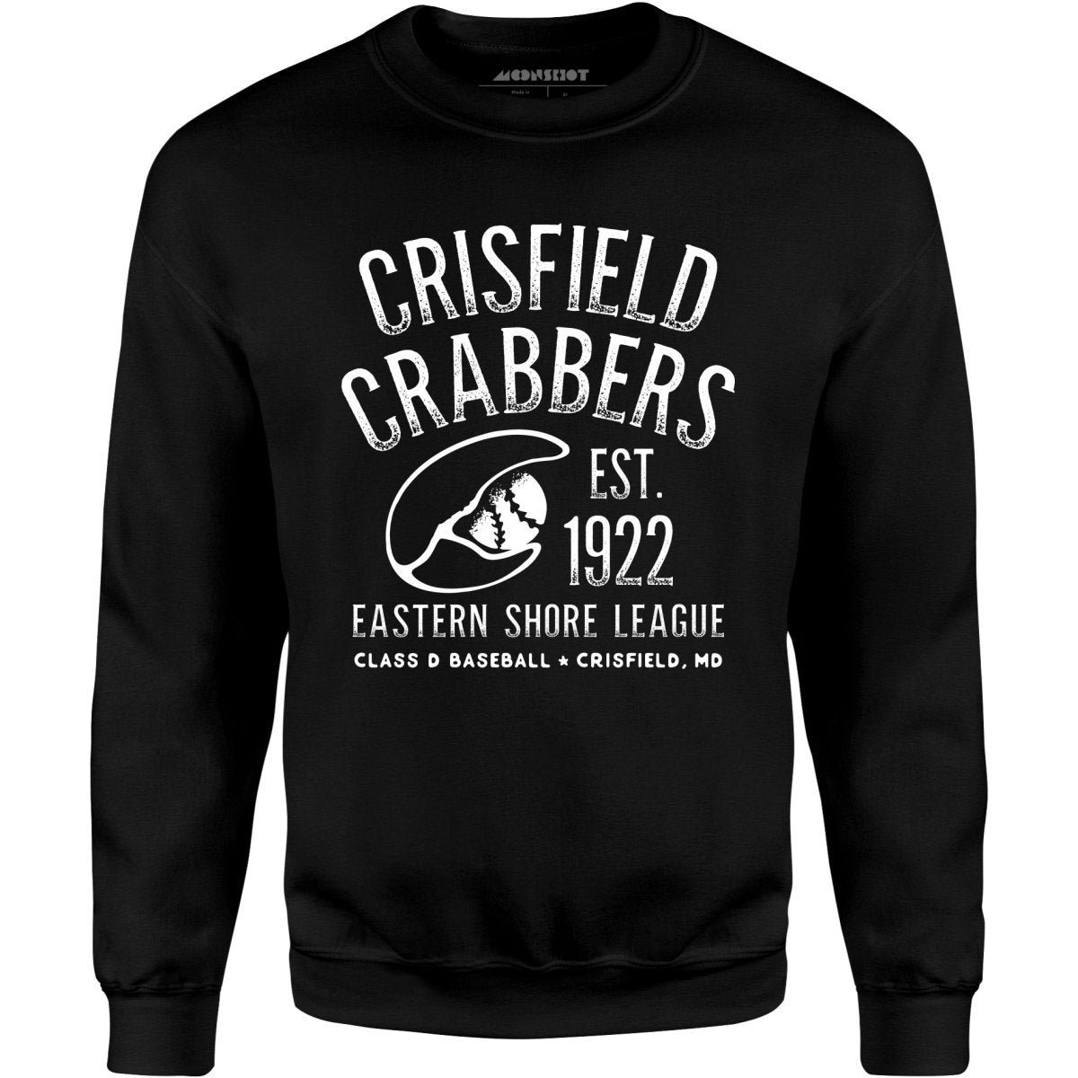 Crisfield Crabbers - Maryland - Vintage Defunct Baseball Teams - Unisex Sweatshirt