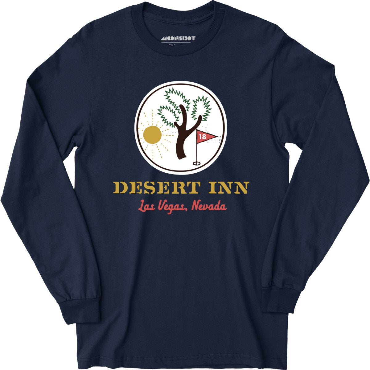 Desert Inn v3 - Vintage Las Vegas - Long Sleeve T-Shirt