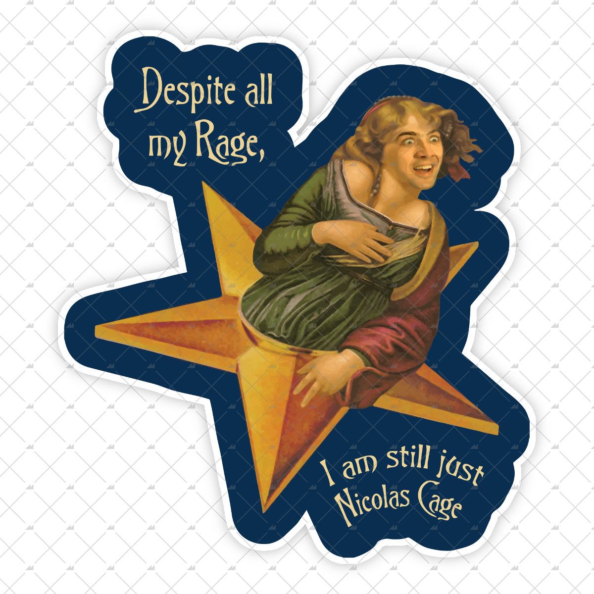 Despite All My Rage - Sticker