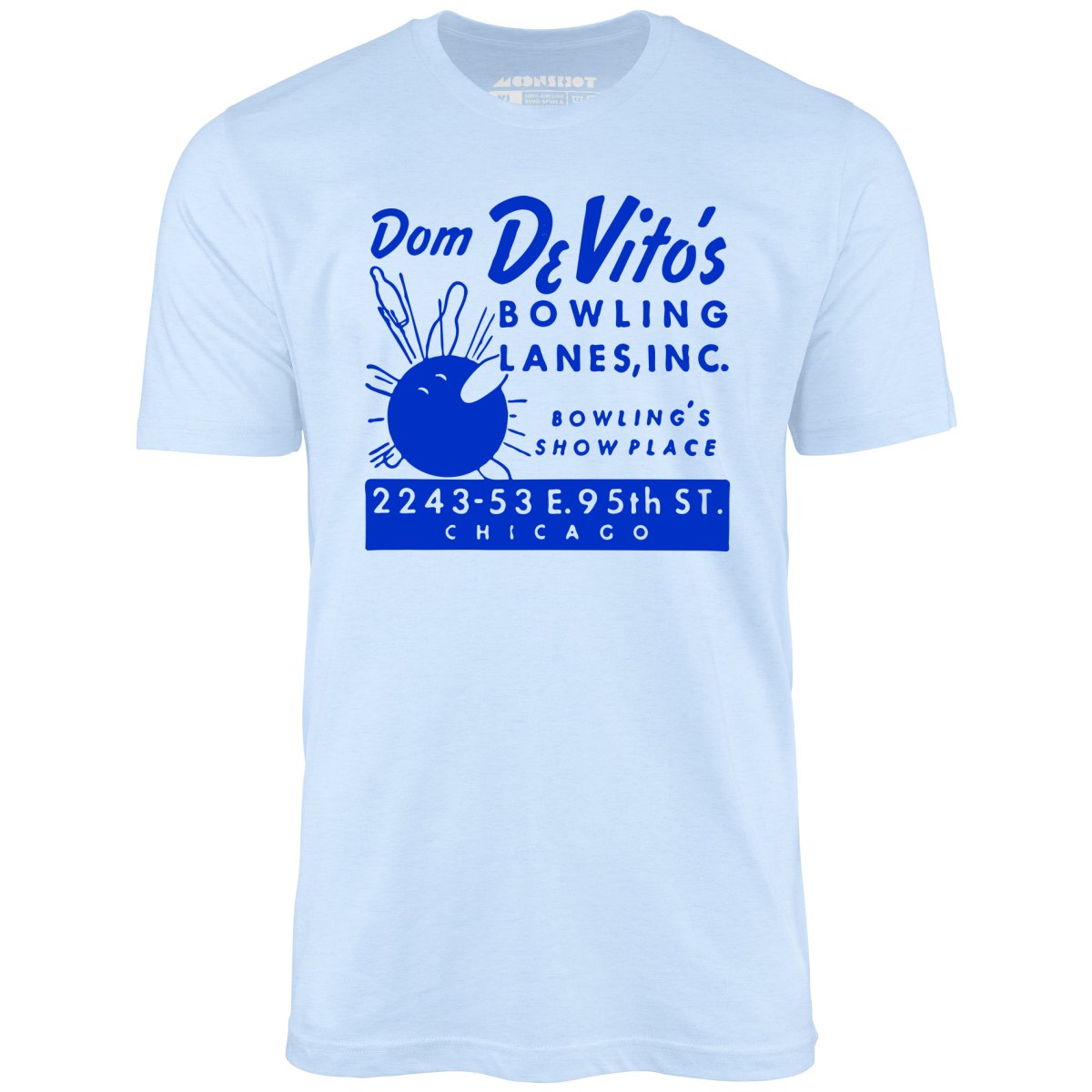 Dom DeVito's - Chicago, IL - Vintage Bowling Alley - Unisex T-Shirt