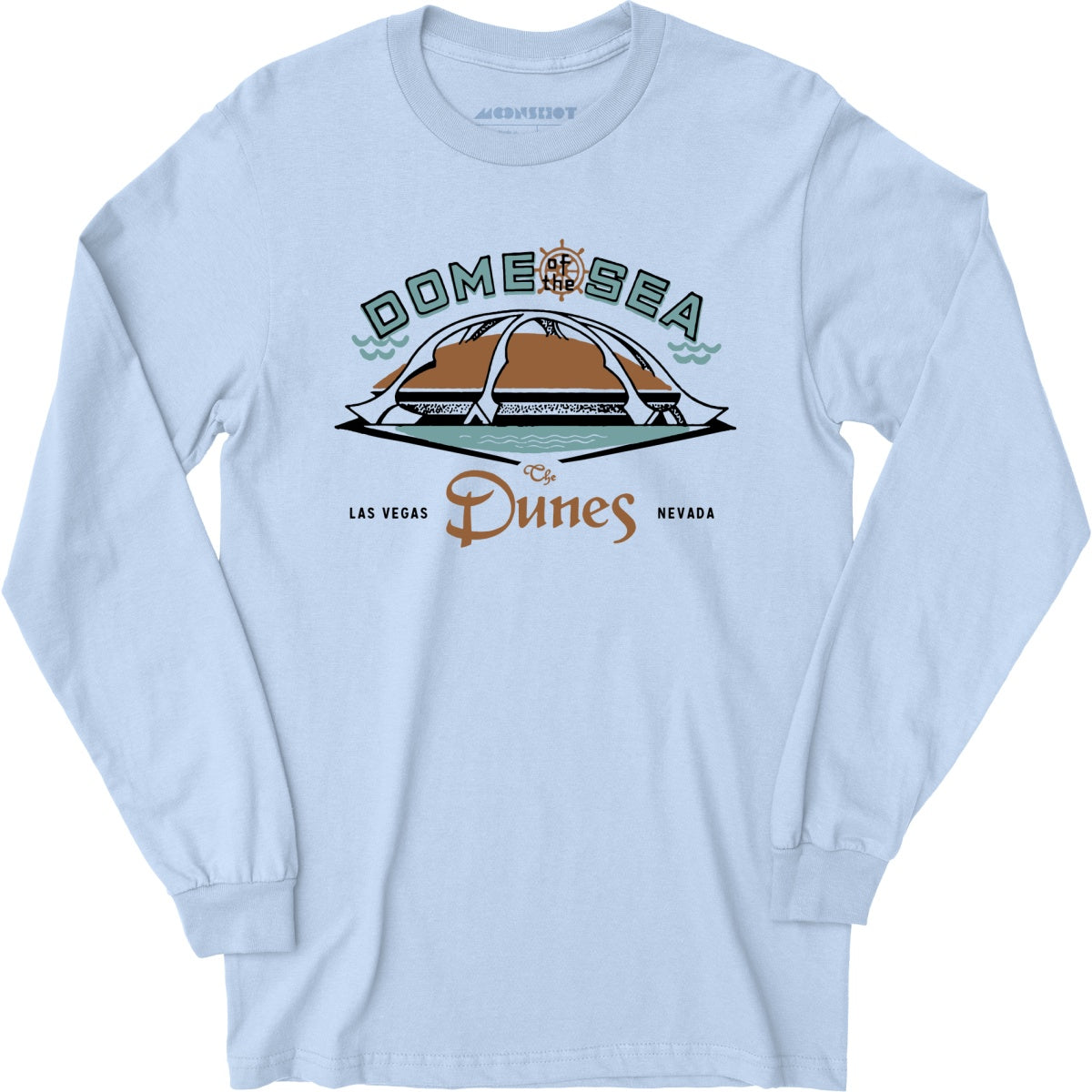 Dome of the Sea at the Dunes - Vintage Las Vegas - Long Sleeve T-Shirt