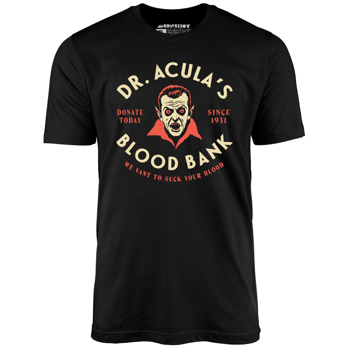 Dr. Acula's Blood Bank - Unisex T-Shirt