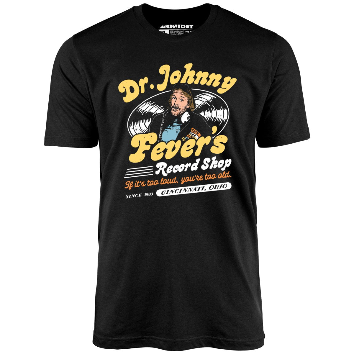 Dr. Johnny Fever's Record Shop - Unisex T-Shirt