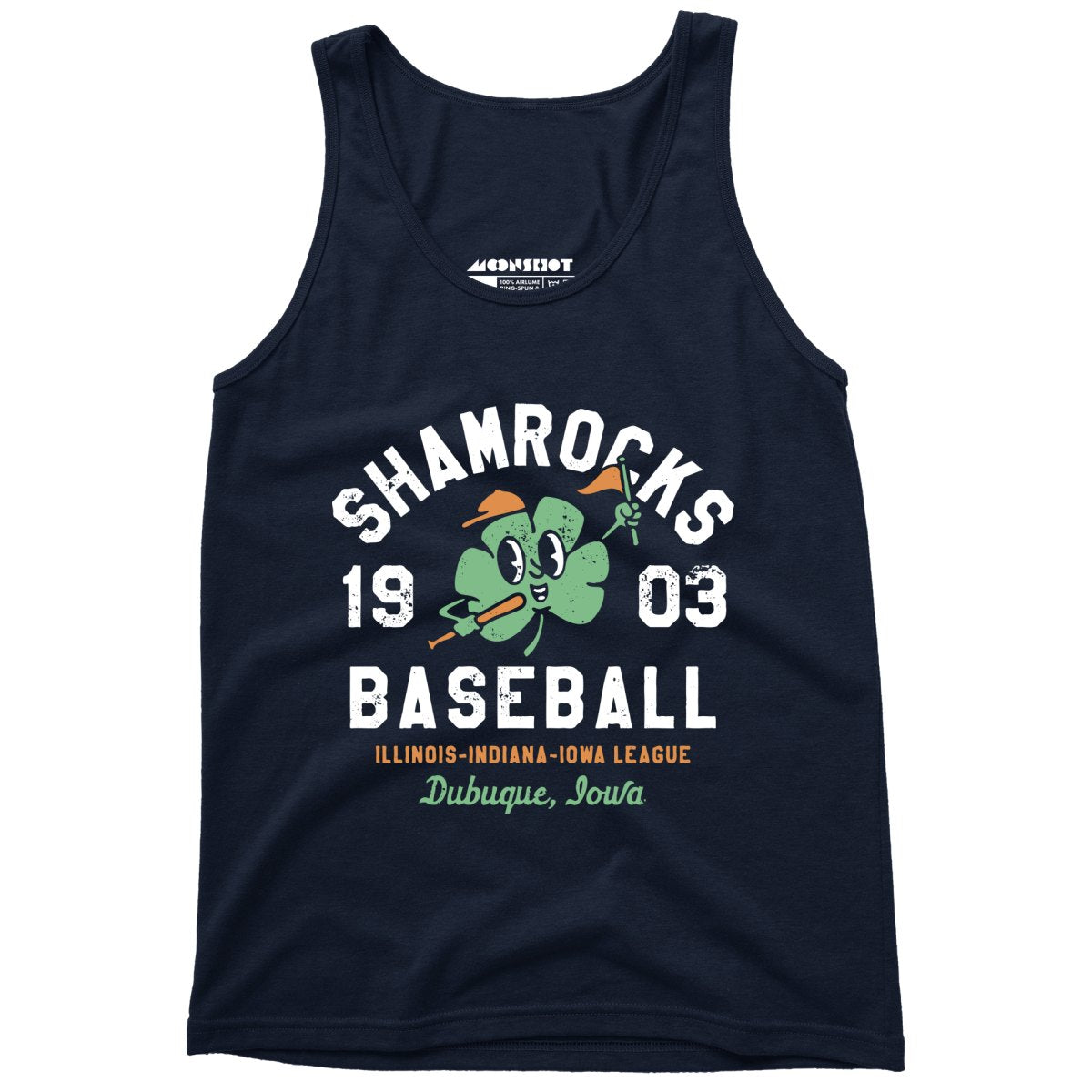 Dubuque Shamrocks - Iowa - Vintage Defunct Baseball Teams - Unisex Tank Top