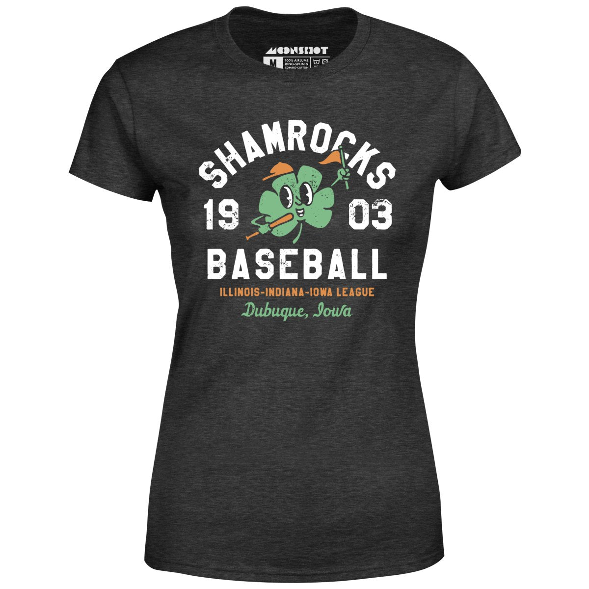 Dubuque Shamrocks - Iowa - Vintage Defunct Baseball Teams - Women's T-Shirt