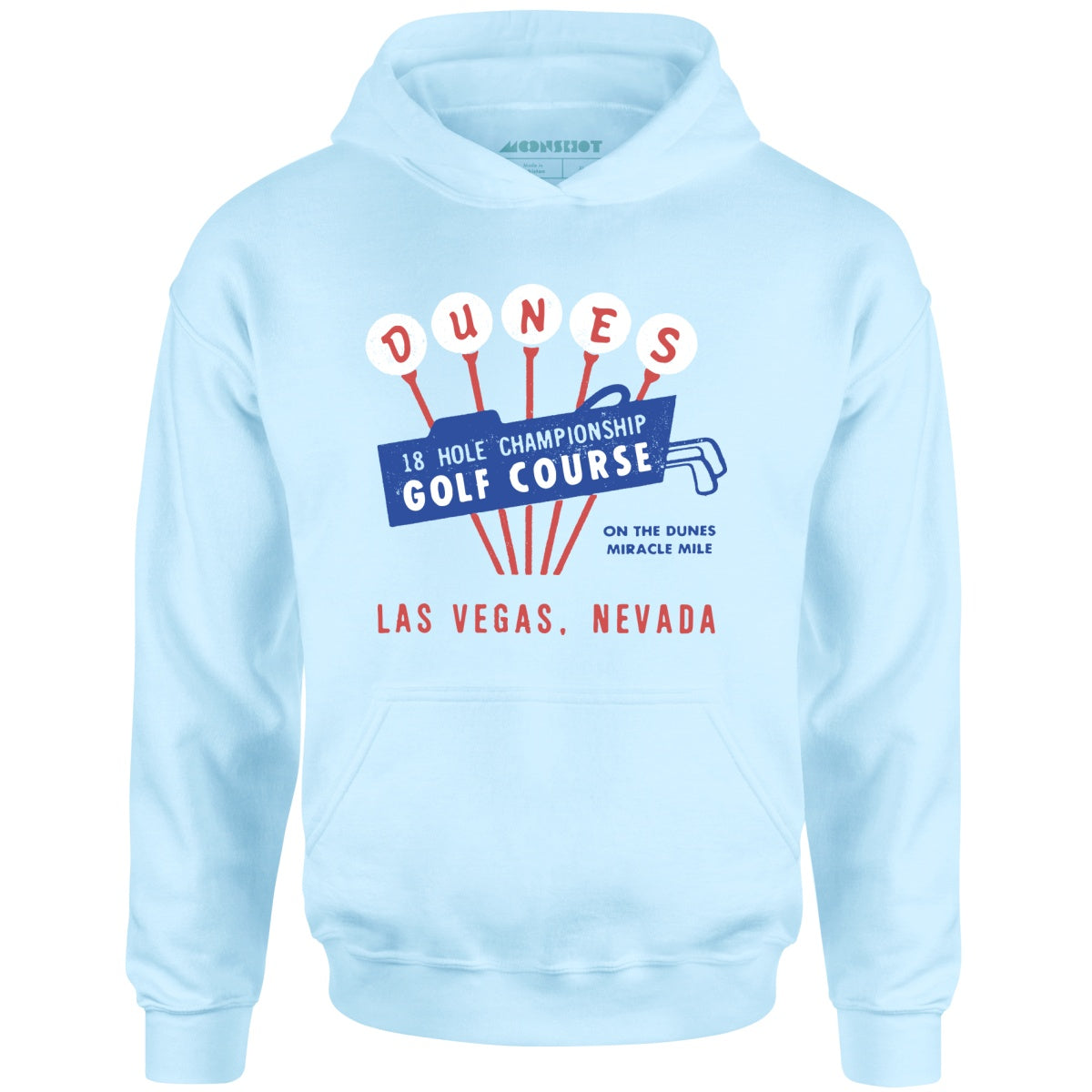 Dunes Golf Course - Vintage Las Vegas - Unisex Hoodie