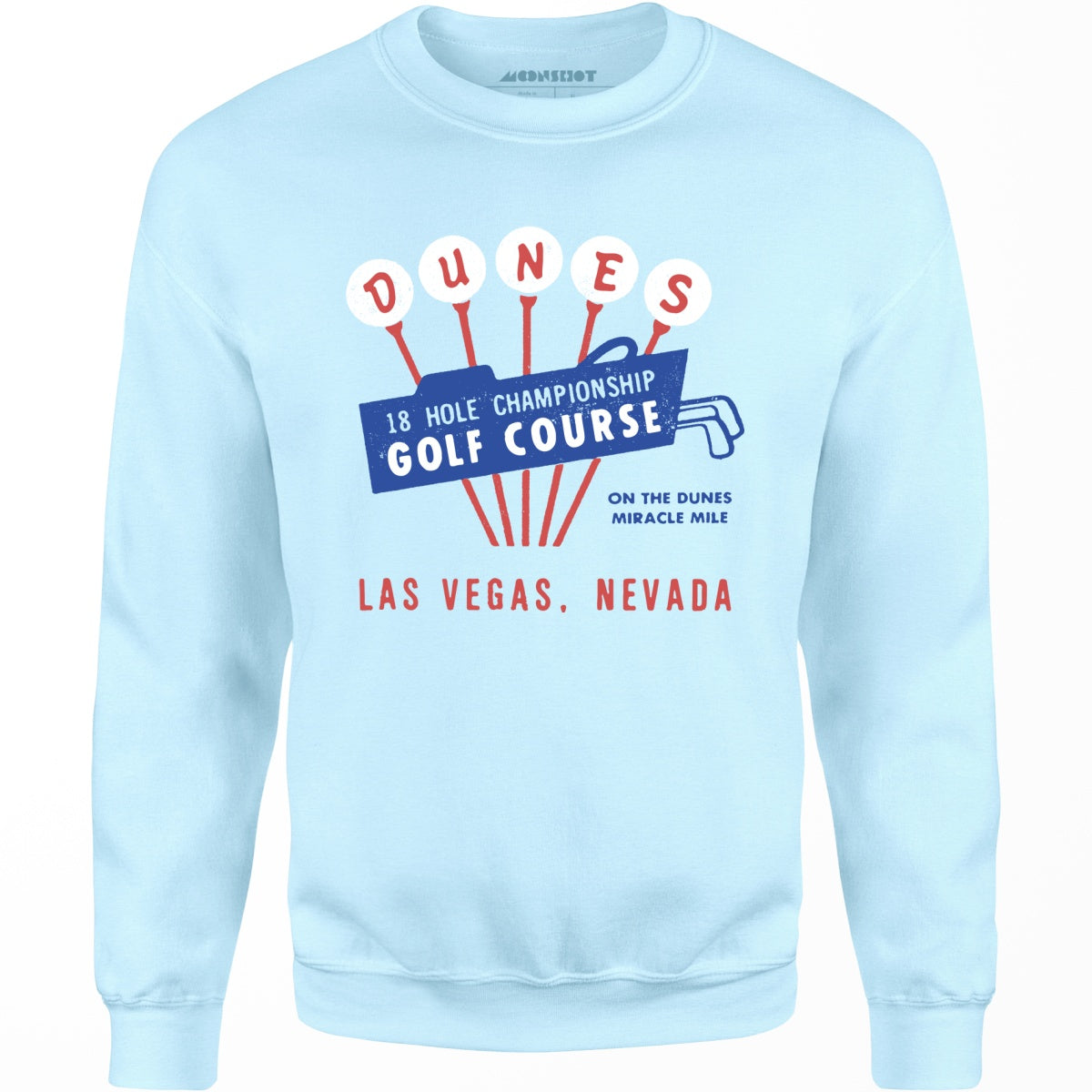 Dunes Golf Course - Vintage Las Vegas - Unisex Sweatshirt