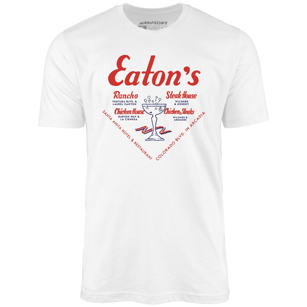 Eatons Restaurants - Los Angeles, CA - Vintage Restaurant - Unisex T-Shirt