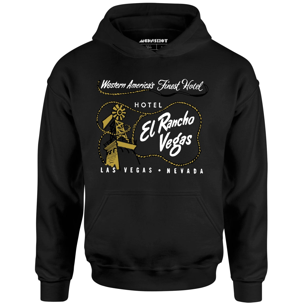 El Rancho Hotel - Vintage Las Vegas - Unisex Hoodie