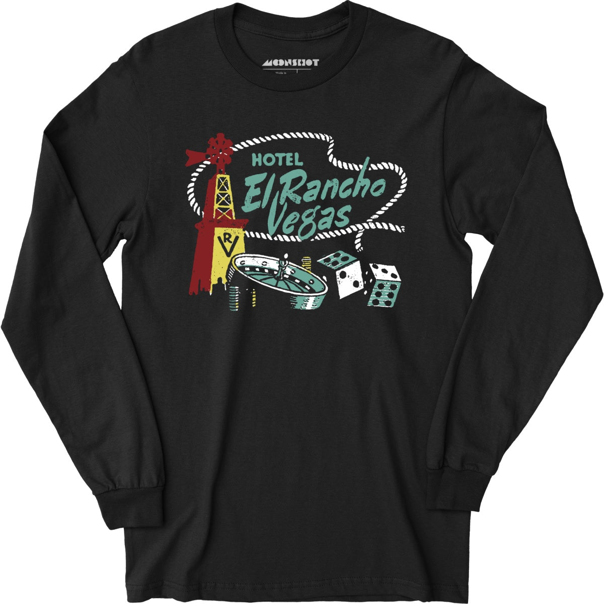 El Rancho - Vintage Las Vegas - Long Sleeve T-Shirt