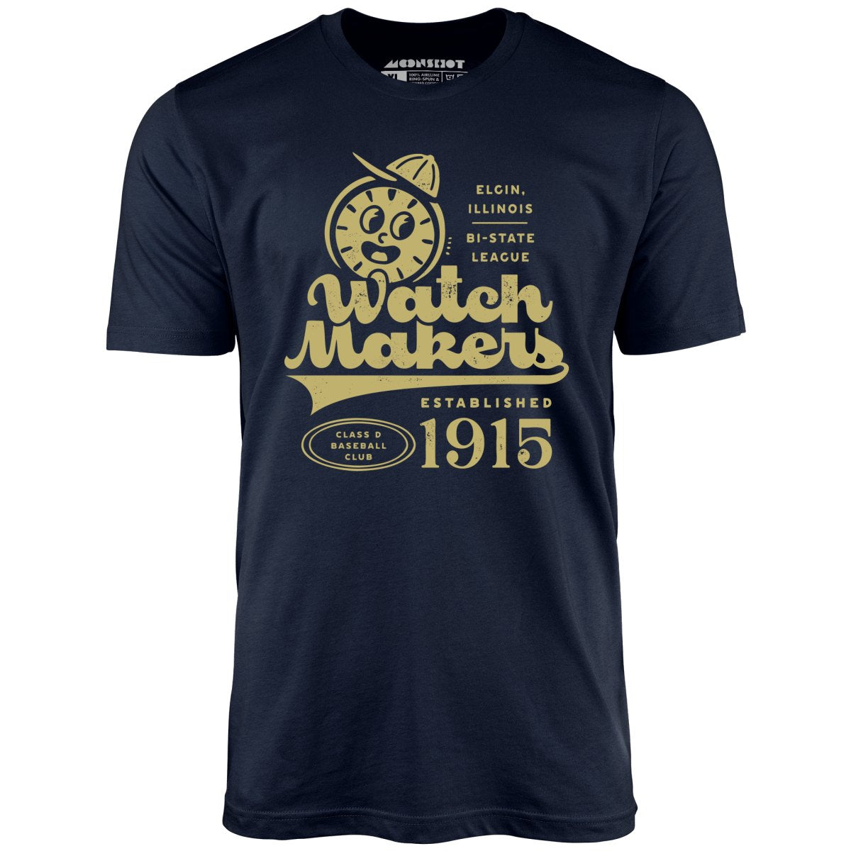 Elgin Watch Makers - Illinois - Vintage Defunct Baseball Teams - Unisex T-Shirt