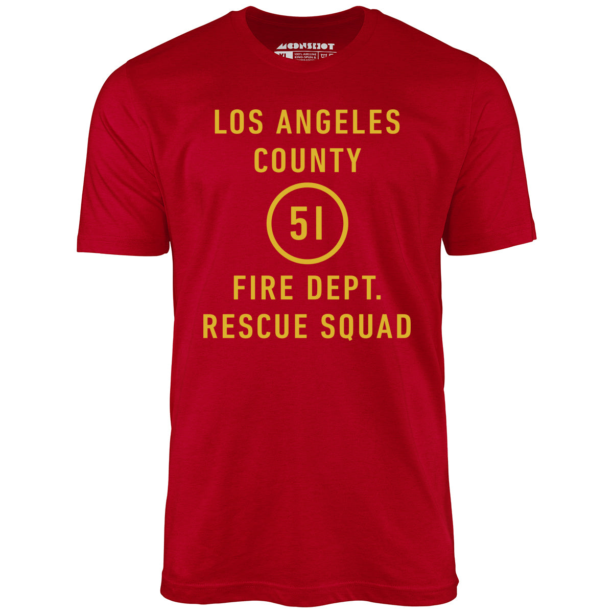 Emergency - Los Angeles County Fire Dept. Squad 51 - Unisex T-Shirt