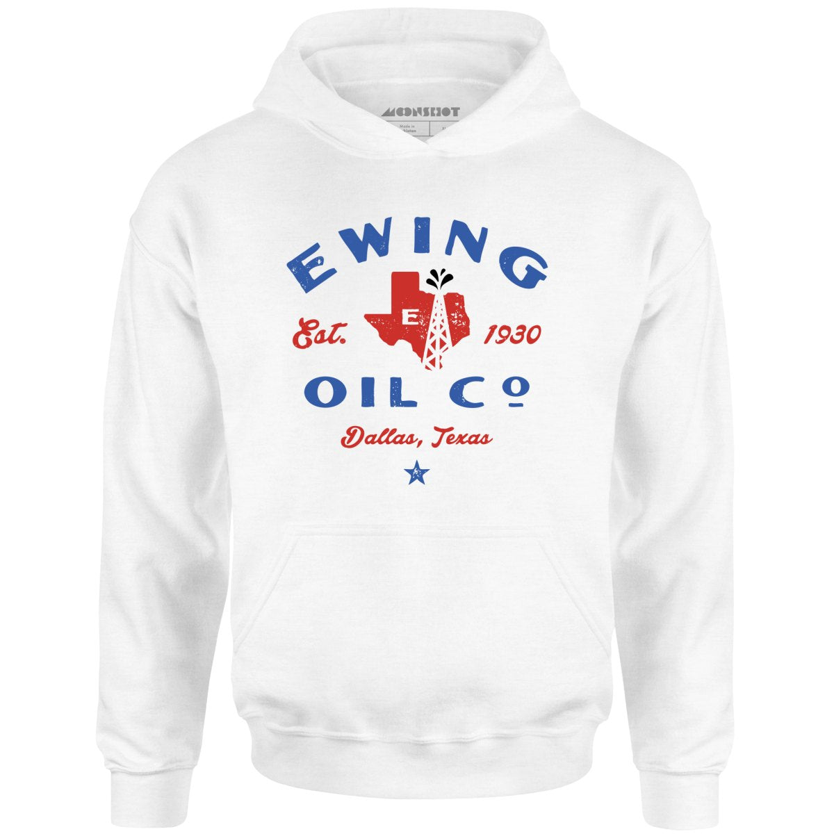 Ewing Oil Co - Dallas, Texas - Unisex Hoodie