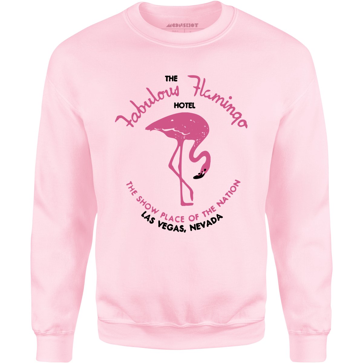 Fabulous Flamingo Hotel - Vintage Las Vegas - Unisex Sweatshirt