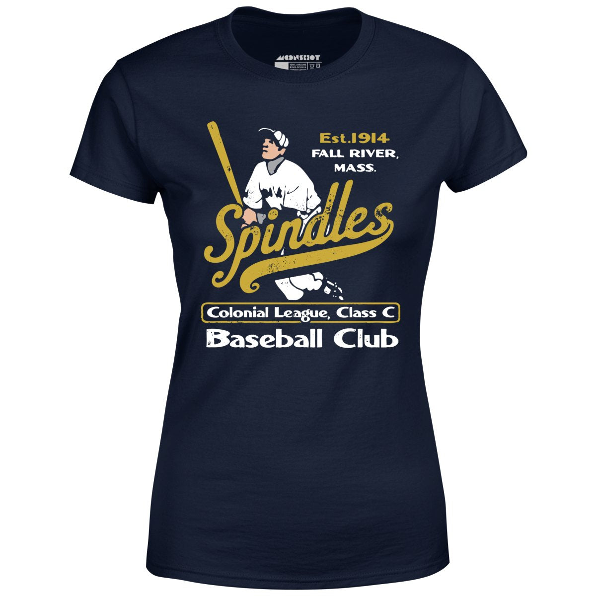 Fall River Spindles - Massachusetts - Vintage Defunct Baseball Teams - Women's T-Shirt