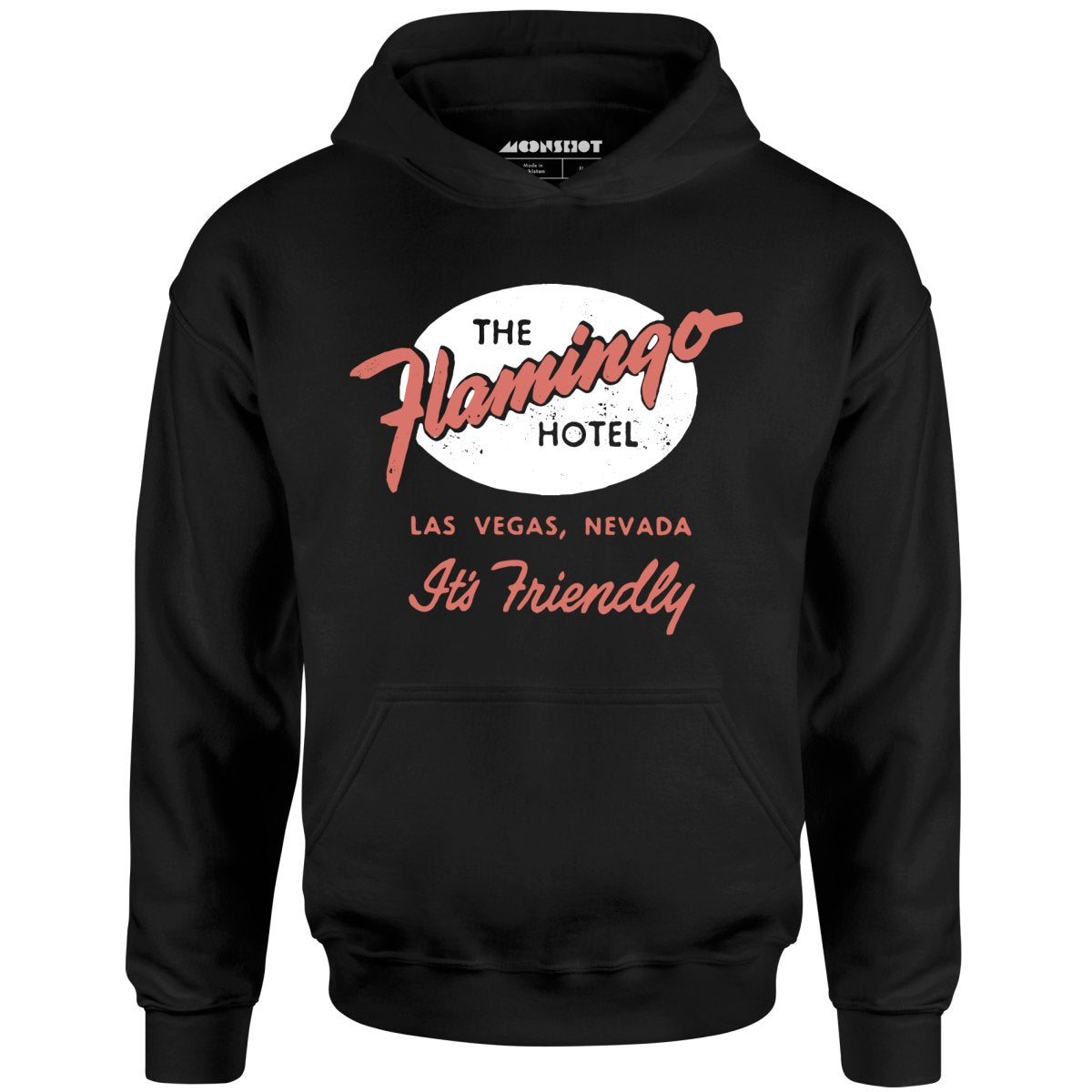 Flamingo Hotel v2 - Vintage Las Vegas - Unisex Hoodie