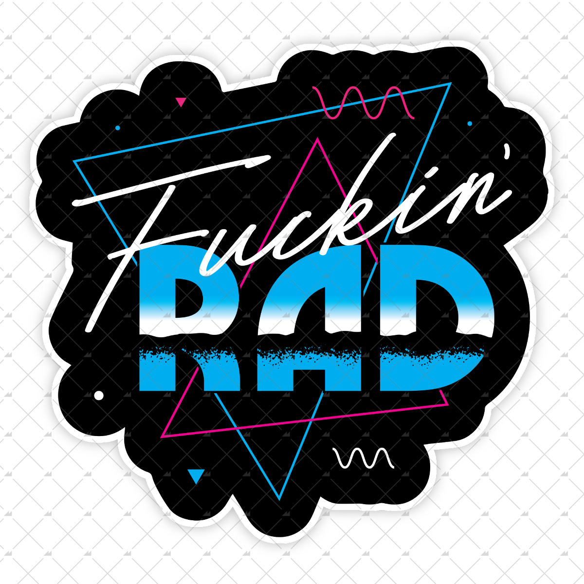 Fuckin' Rad - Sticker