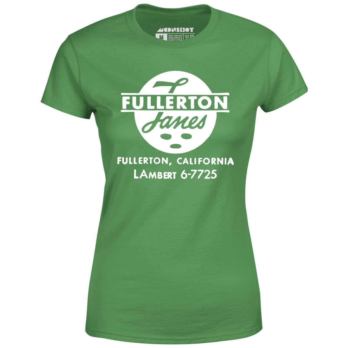 Fullerton Lanes - Fullerton, CA - Vintage Bowling Alley - Women's T-Shirt