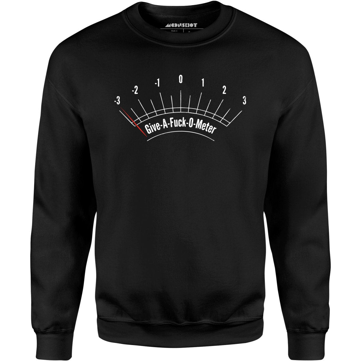 Give-a-fuck-o-meter - Unisex Sweatshirt