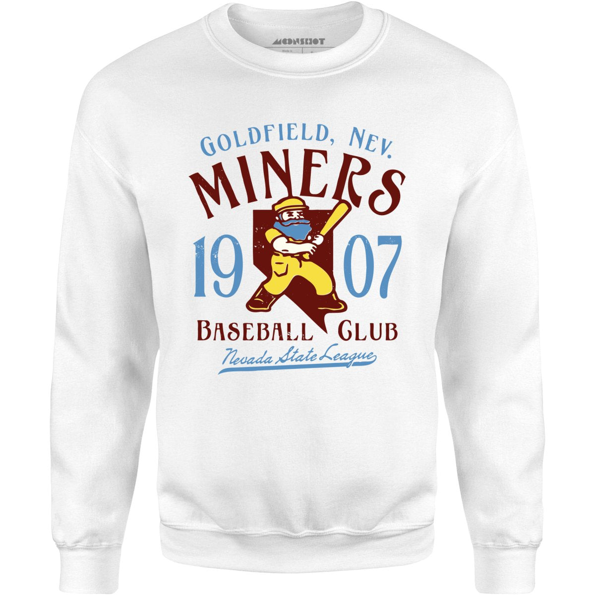 Goldfield Miners - Nevada - Vintage Defunct Baseball Teams - Unisex Sweatshirt