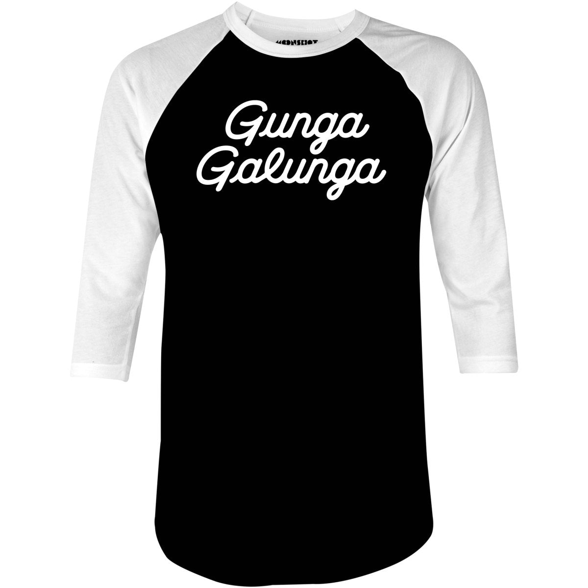 Gunga Galunga v2 - 3/4 Sleeve Raglan T-Shirt