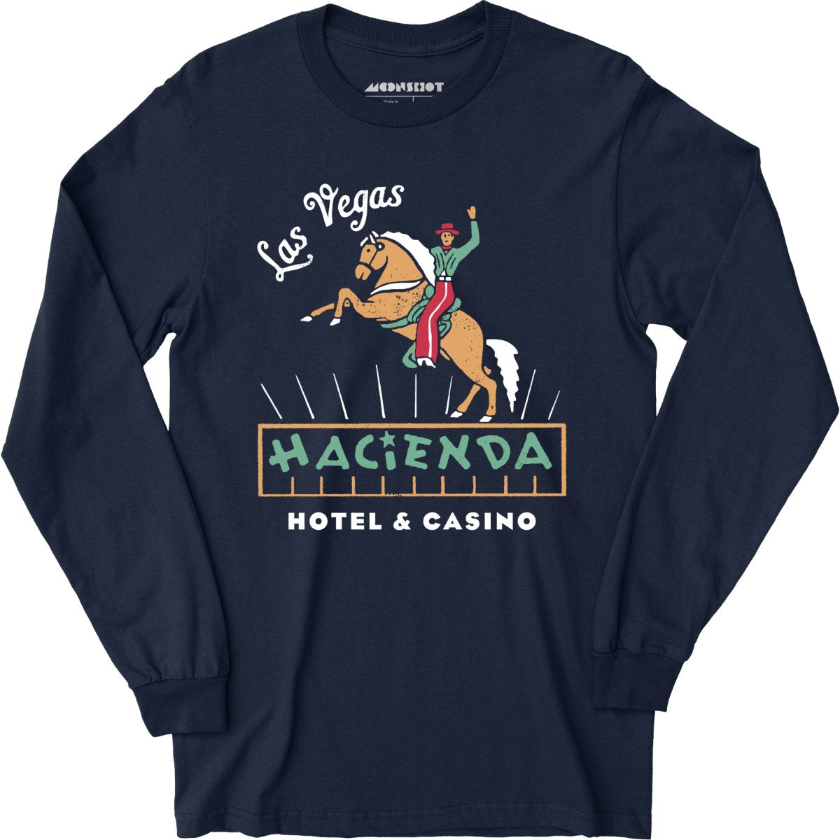 Hacienda Hotel & Casino - Vintage Las Vegas - Long Sleeve T-Shirt