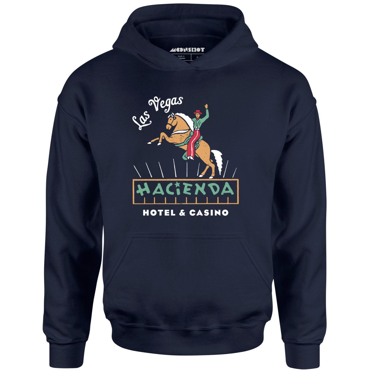 Hacienda Hotel & Casino - Vintage Las Vegas - Unisex Hoodie