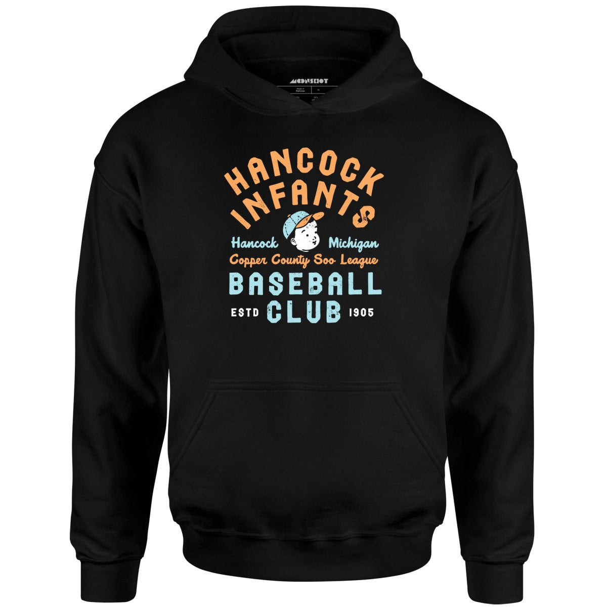 Hancock Infants - Michigan - Vintage Defunct Baseball Teams - Unisex Hoodie