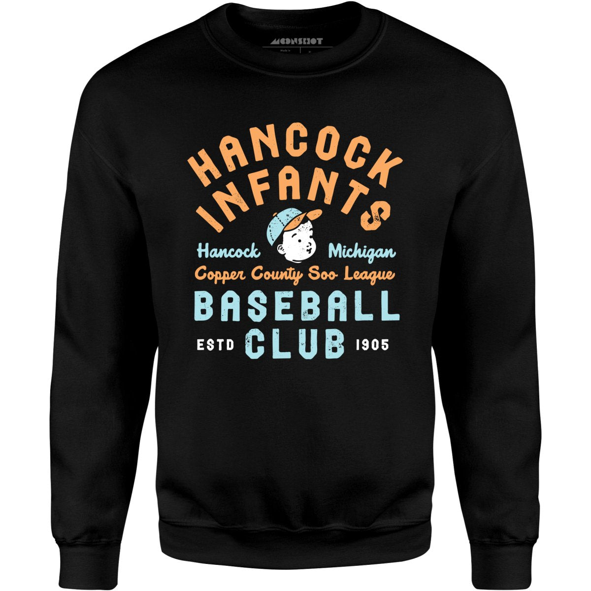 Hancock Infants - Michigan - Vintage Defunct Baseball Teams - Unisex Sweatshirt