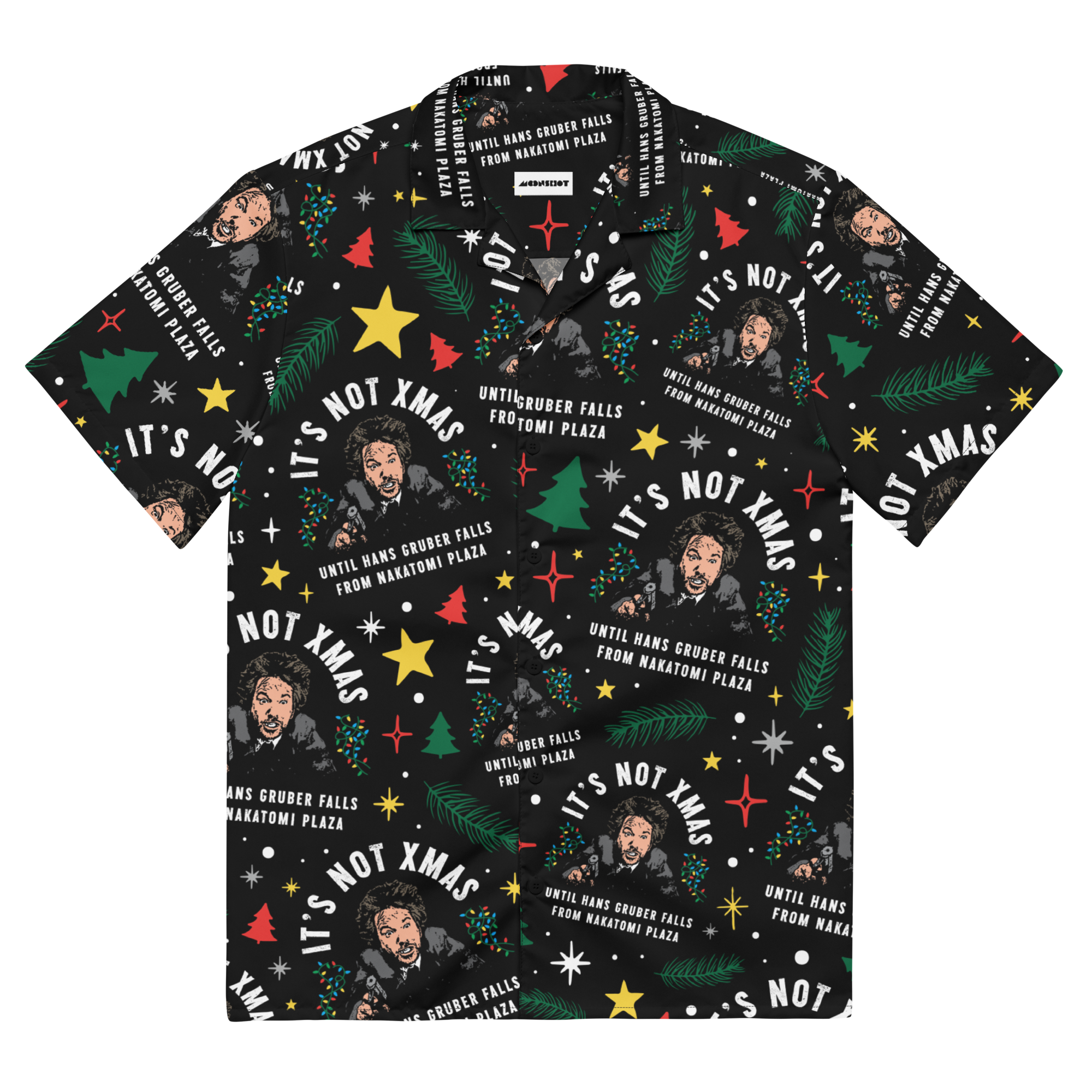 Hans Gruber Christmas - Button Up Shirt