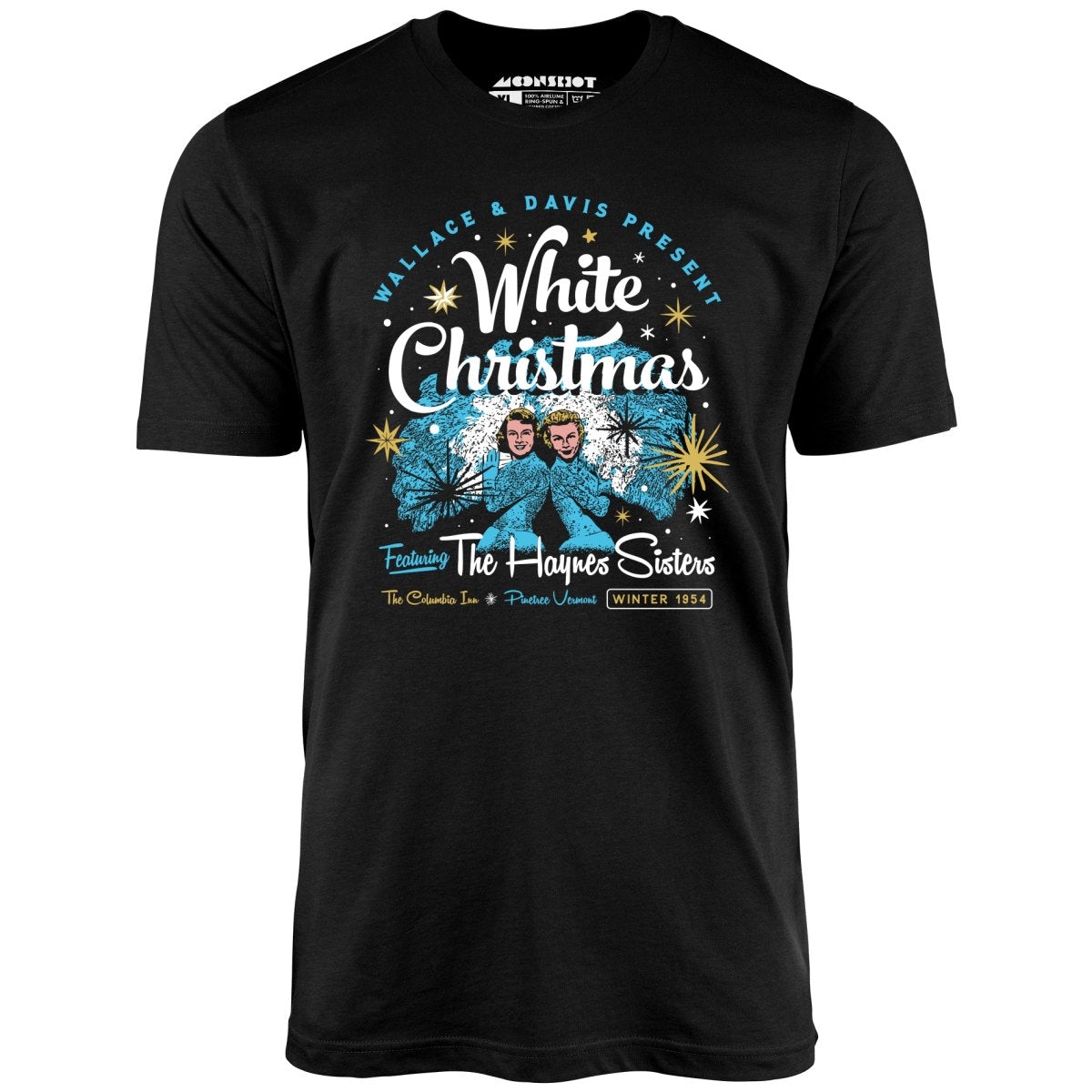 Haynes Sisters White Christmas 1954 - Unisex T-Shirt