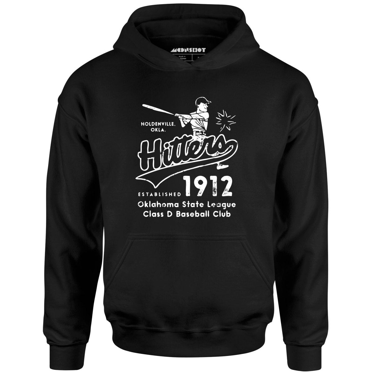 Holdenville Hitters - Oklahoma - Vintage Defunct Baseball Teams - Unisex Hoodie