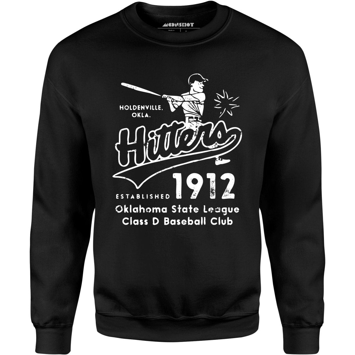 Holdenville Hitters - Oklahoma - Vintage Defunct Baseball Teams - Unisex Sweatshirt