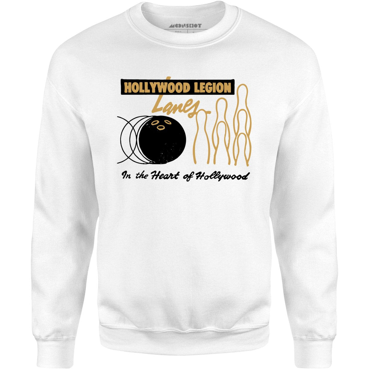 Hollywood Legion Lanes - Hollywood, CA - Vintage Bowling Alley - Unisex Sweatshirt