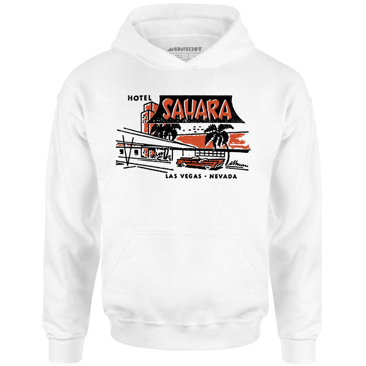 Hotel Sahara Retro - Vintage Las Vegas - Unisex Hoodie