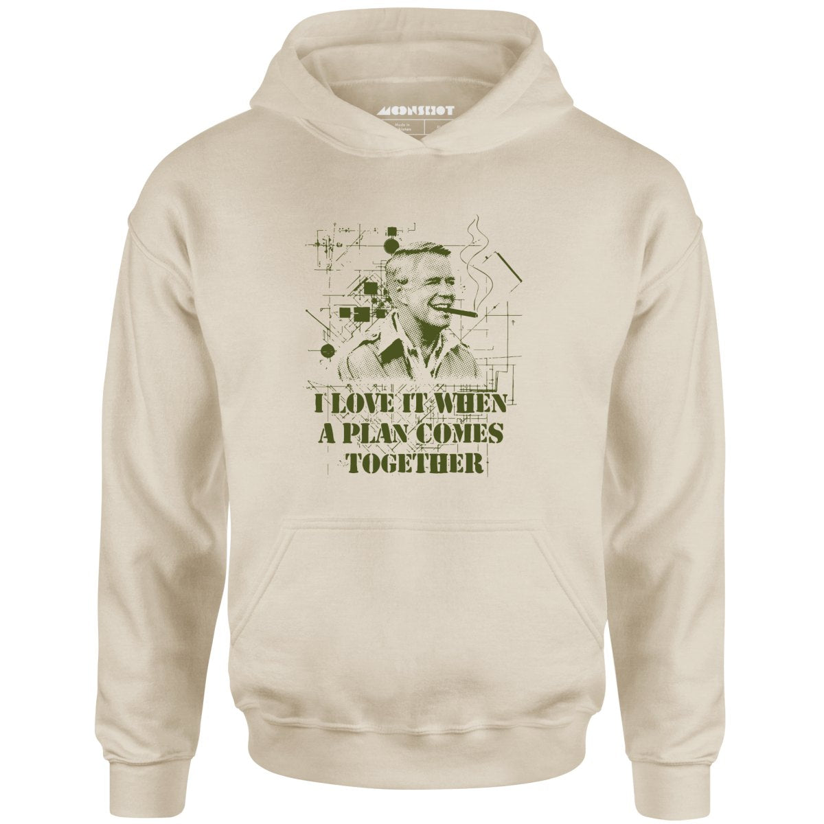 I Love it When a Plan Comes Together - Unisex Hoodie