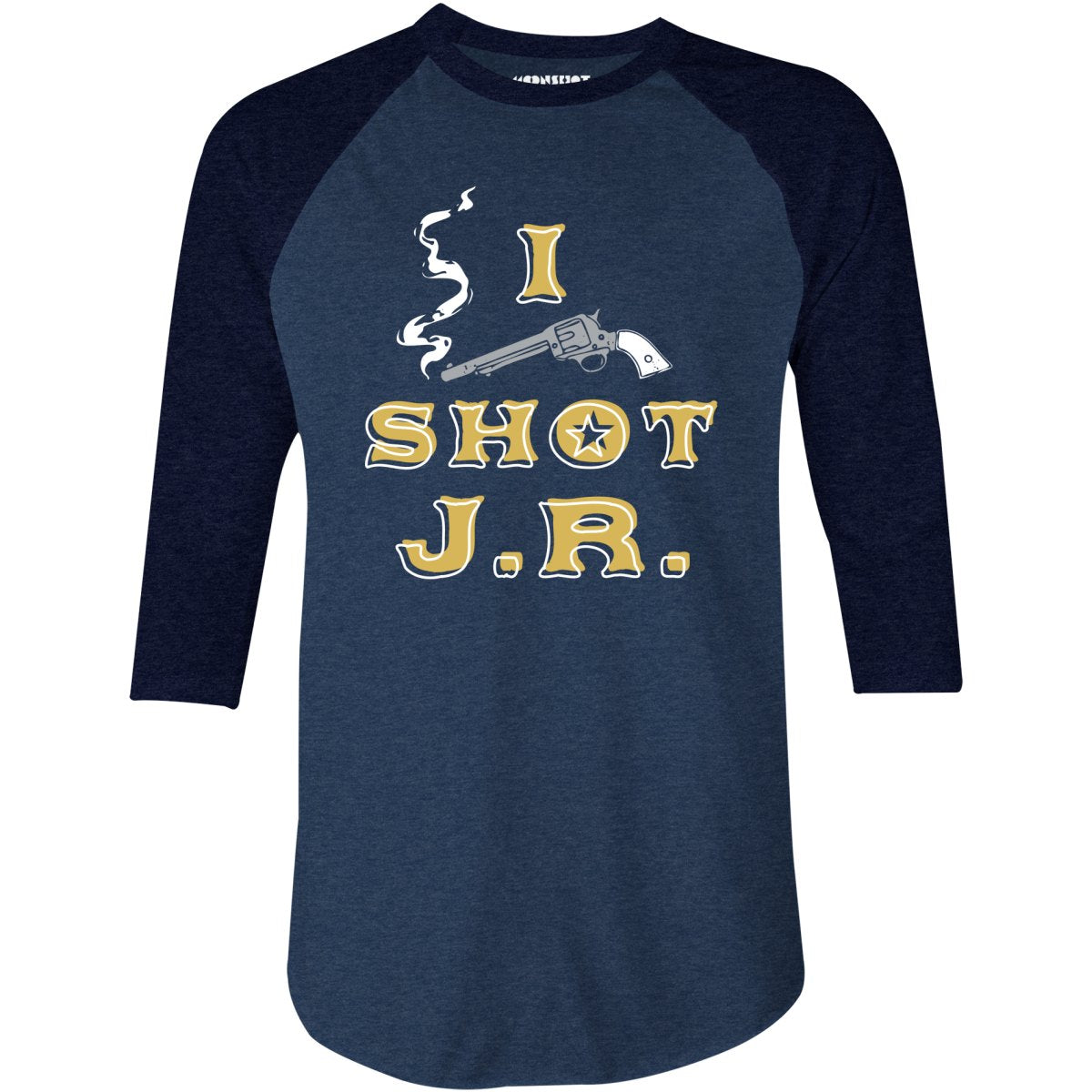 I Shot J.R. - 3/4 Sleeve Raglan T-Shirt