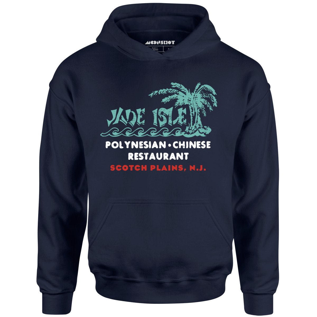 Jade Isle - Scotch Plains, NJ - Vintage Tiki Bar - Unisex Hoodie