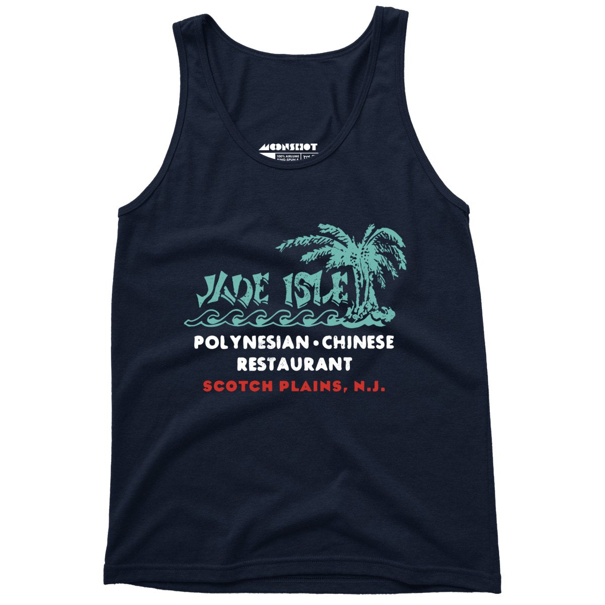 Jade Isle - Scotch Plains, NJ - Vintage Tiki Bar - Unisex Tank Top