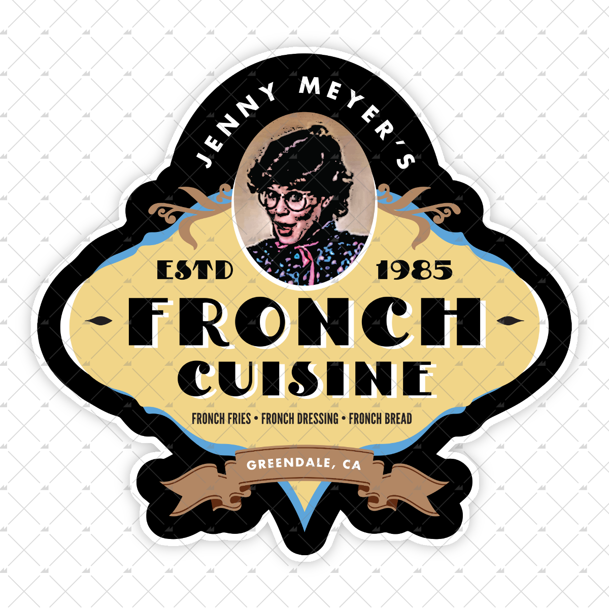 Jenny Meyer's Fronch Cuisine - Sticker