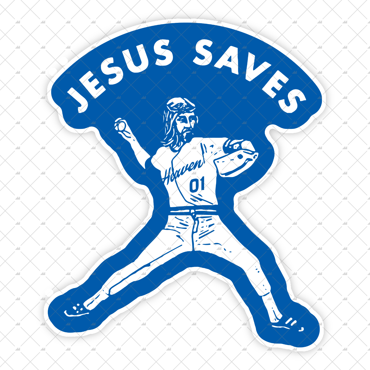 Jesus Saves - Sticker