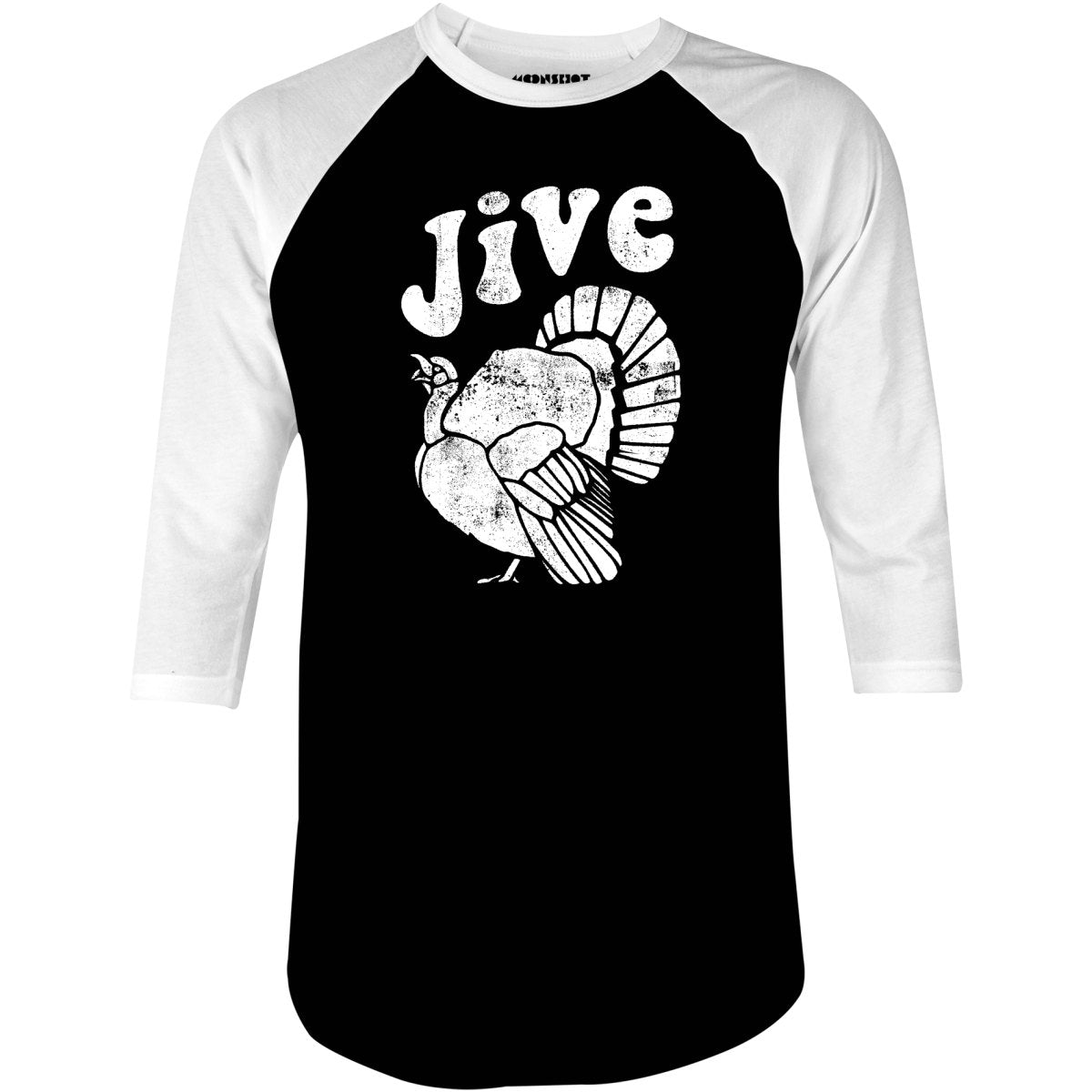 Jive Turkey - 3/4 Sleeve Raglan T-Shirt