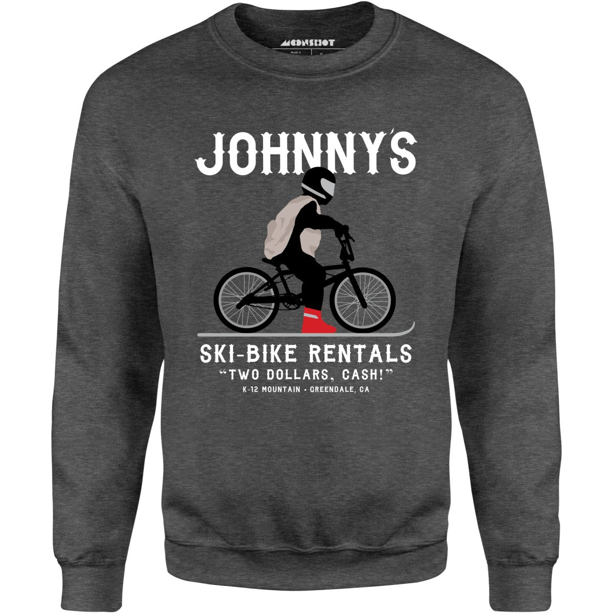 Johnny's Ski Bike Rentals - Unisex Sweatshirt