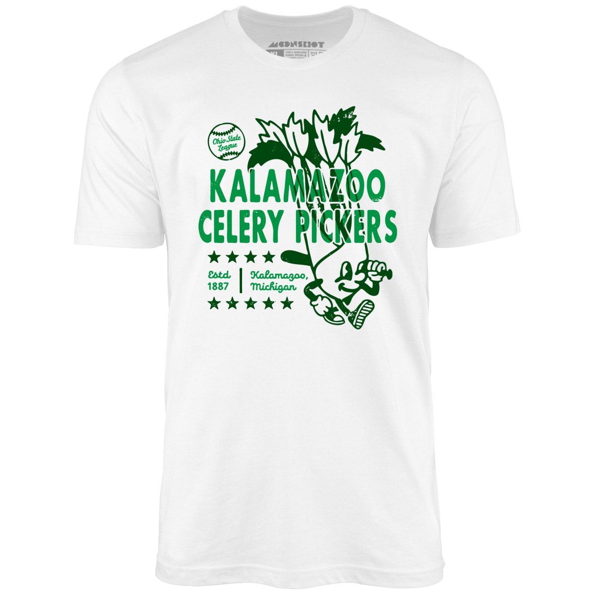 Kalamazoo Celery Pickers - Michigan - Vintage Defunct Baseball Teams - Unisex T-Shirt