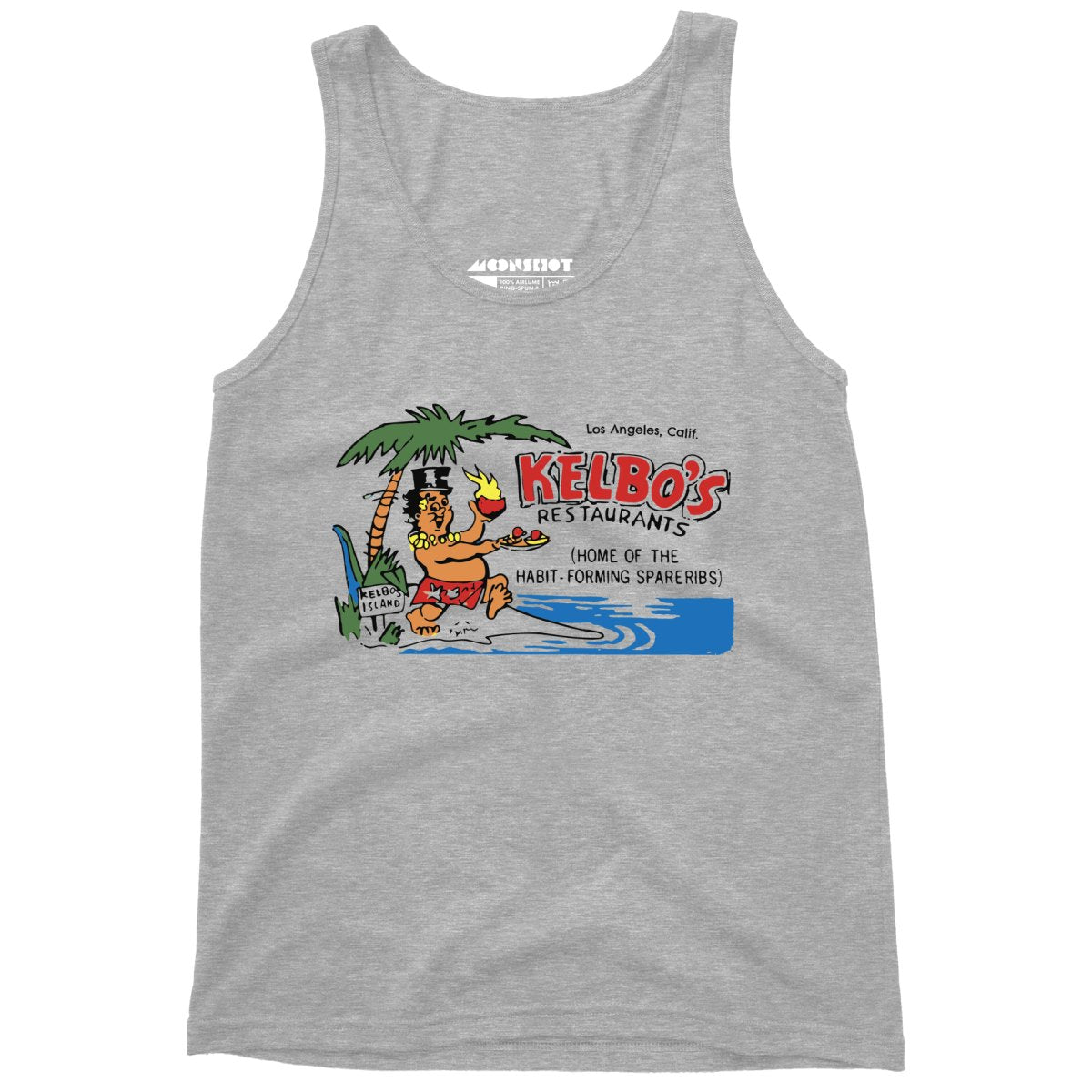 Kelbo's v2 - Los Angeles, CA - Vintage Tiki Bar - Unisex Tank Top