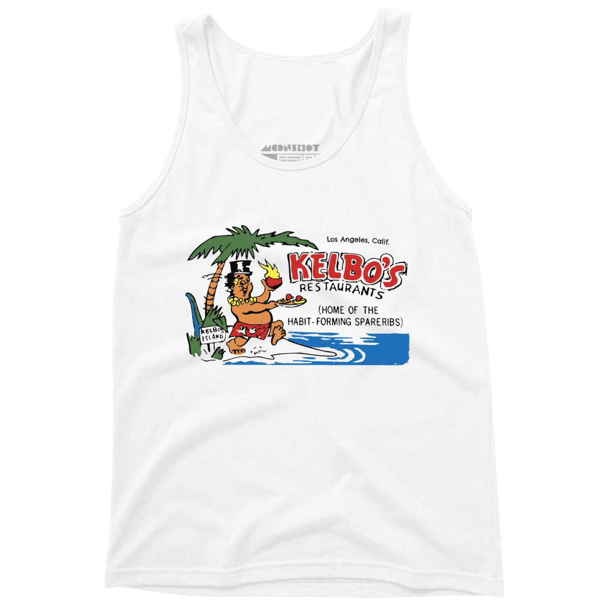 Kelbo's v2 - Los Angeles, CA - Vintage Tiki Bar - Unisex Tank Top