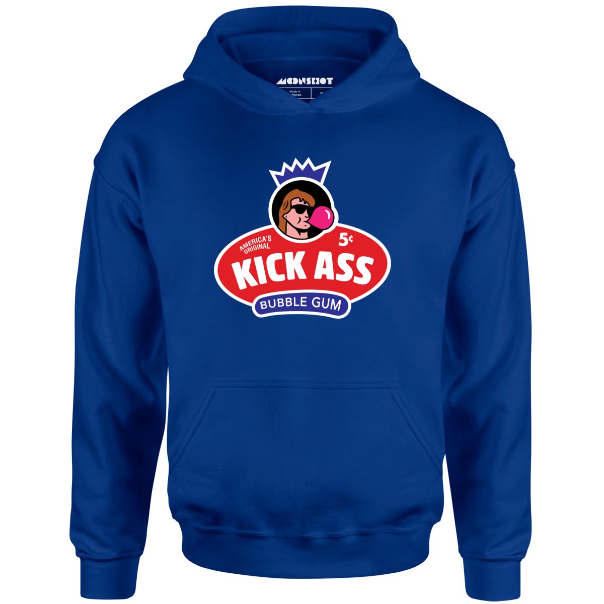 Kick Ass Bubble Gum - Unisex Hoodie