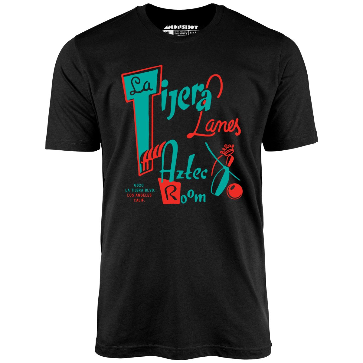 La Tijera Lanes - Los Angeles, CA - Vintage Bowling Alley - Unisex T-Shirt