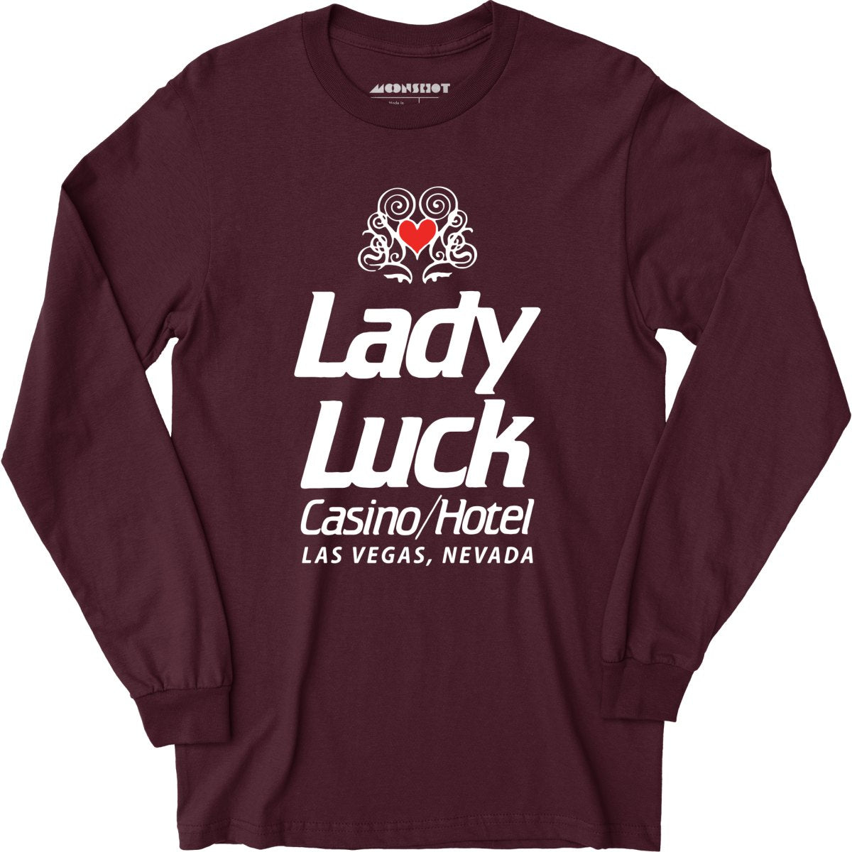 Lady Luck Casino & Hotel - Vintage Las Vegas - Long Sleeve T-Shirt