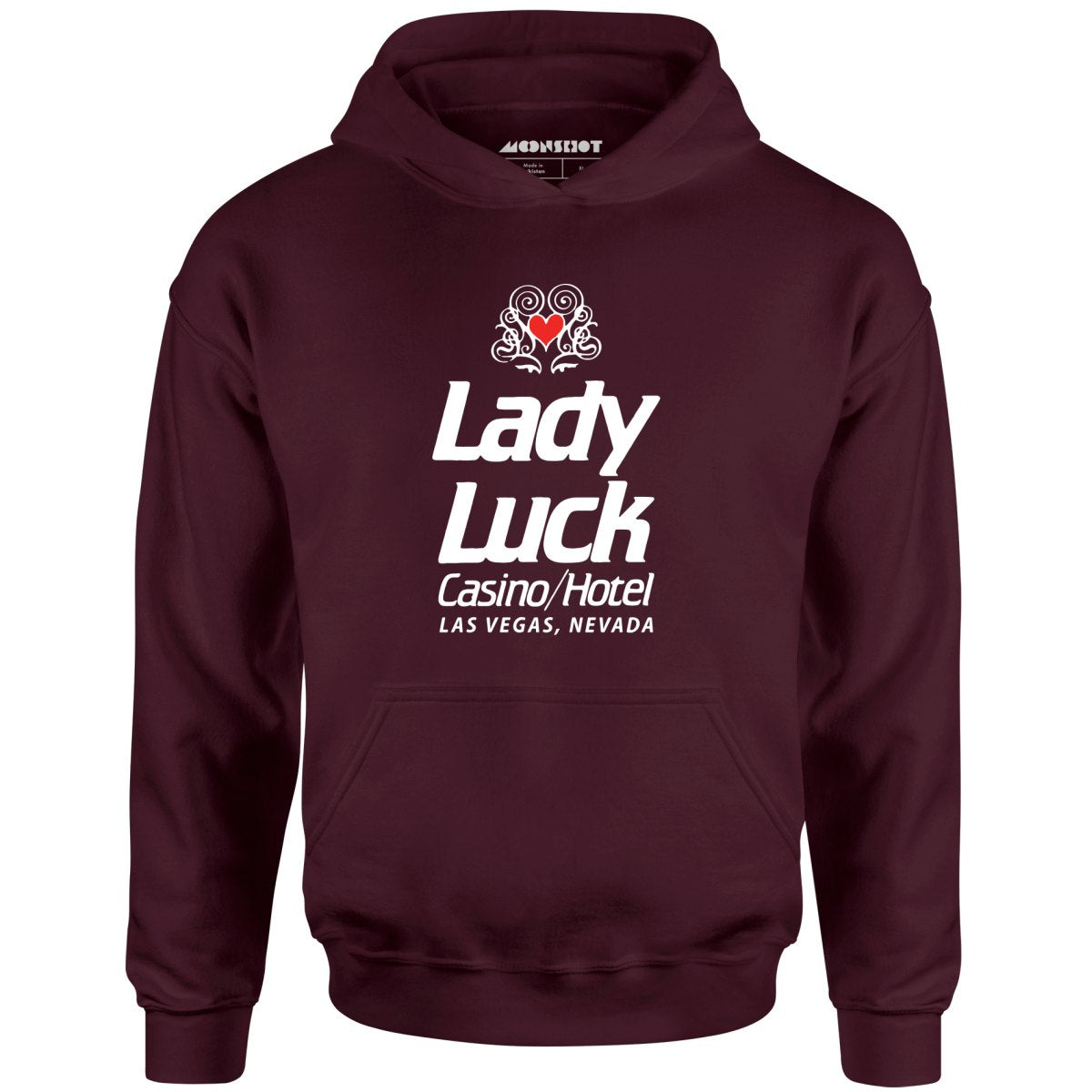 Lady Luck Casino & Hotel - Vintage Las Vegas - Unisex Hoodie